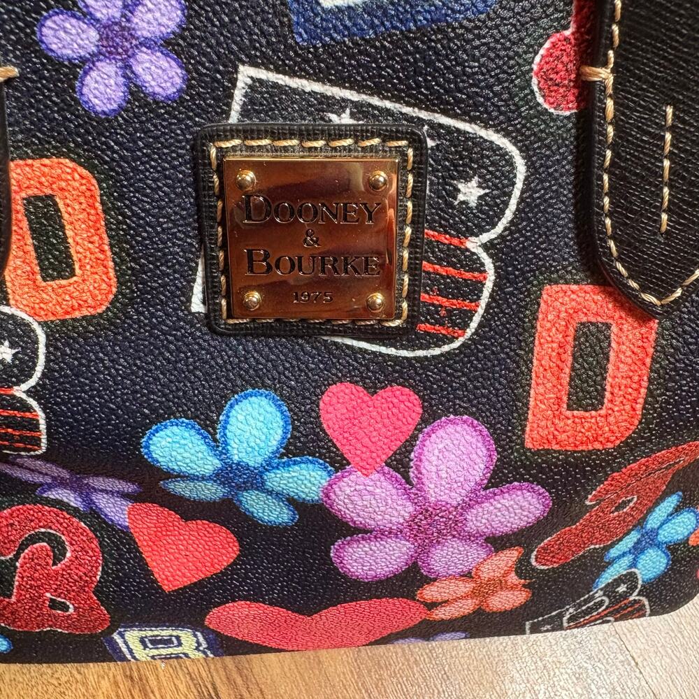 Dooney & Bourke Db Hearts & Flower Ruby Crossbody… - image 2